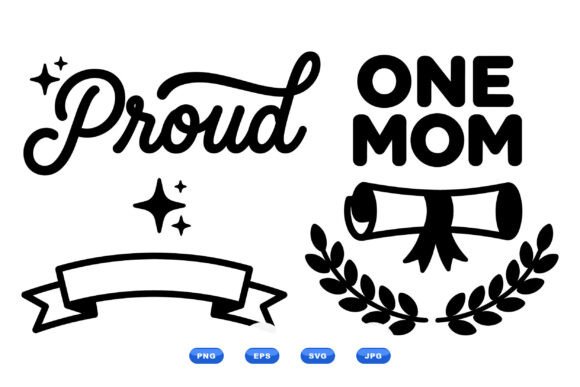 Celebrating Milestones with Proud Mom Graduation SVG Designs
