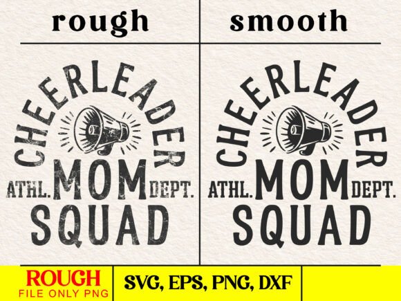 Cheerleader Mom Squad SVG for Team Spirit