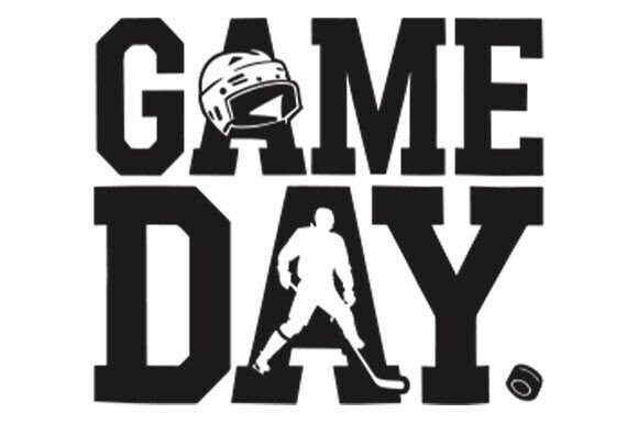 Game Day Hockey Vibes SVG for Embroidery