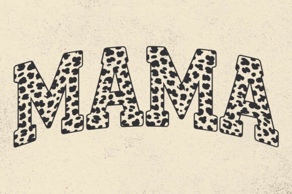 Leopard Mama SVG: A Versatile Design for Embroidery