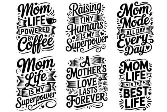 Review: 10 Mom Quotes SVG Bundle, Mom Life SVG