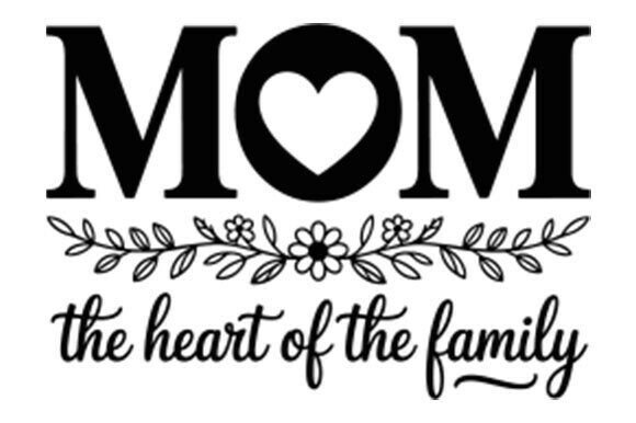 Review: Mom the Heart of the Family SVG for Embroidery