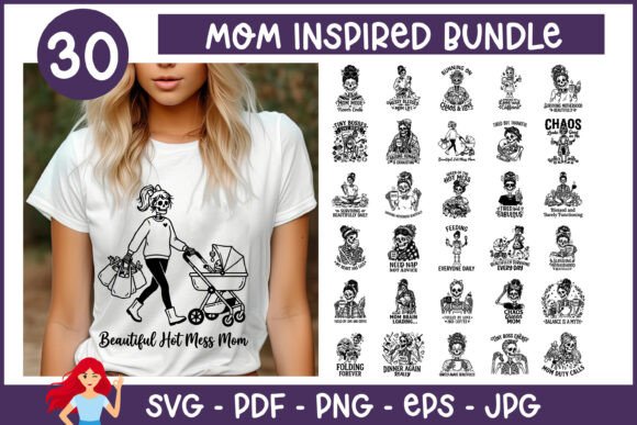 Reviewing 30 Mom Inspired Bundle SVG for Embroidery